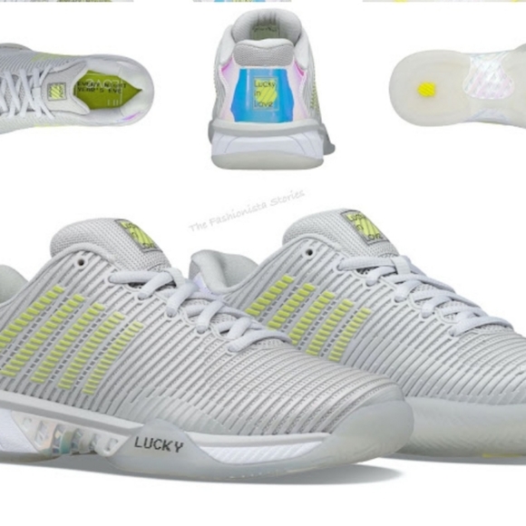 NWOT Lucky in Love x K Swiss tennis shoes, size 6.5 - Picture 3 of 7